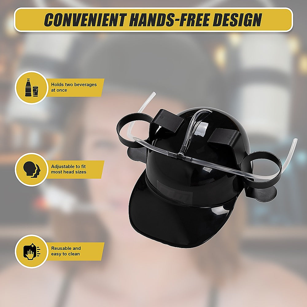 Novelty Drinking Helmet Beer Hat Bucks Hens Soda Holder Party 5