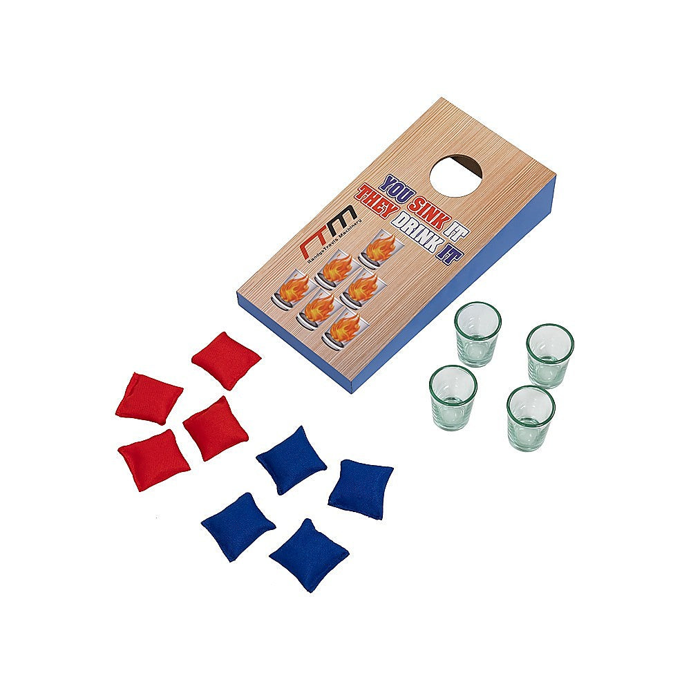 Cornhole Toss Portable Entertainment for Buck Hens Parties 1