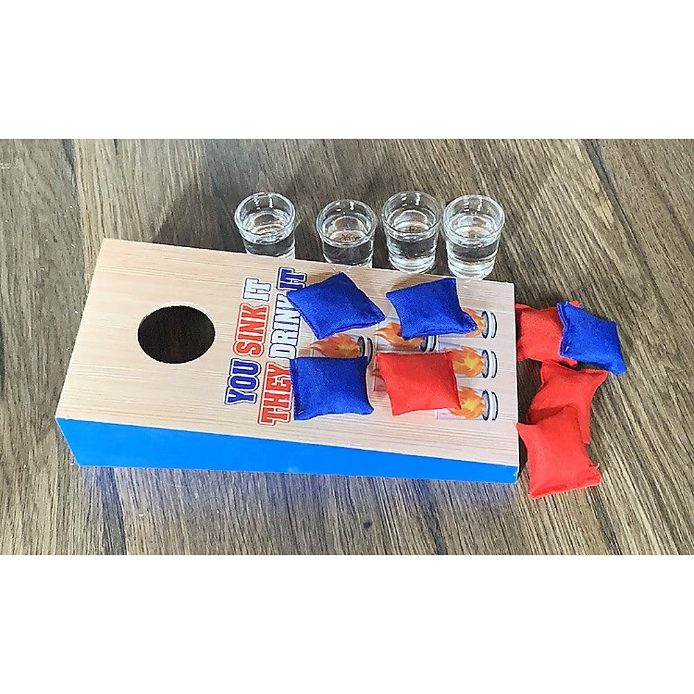 Cornhole Toss Portable Entertainment for Buck Hens Parties 5
