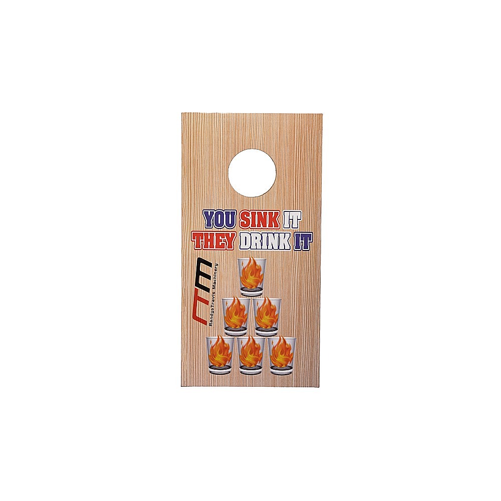 Cornhole Toss Portable Entertainment for Buck Hens Parties 9