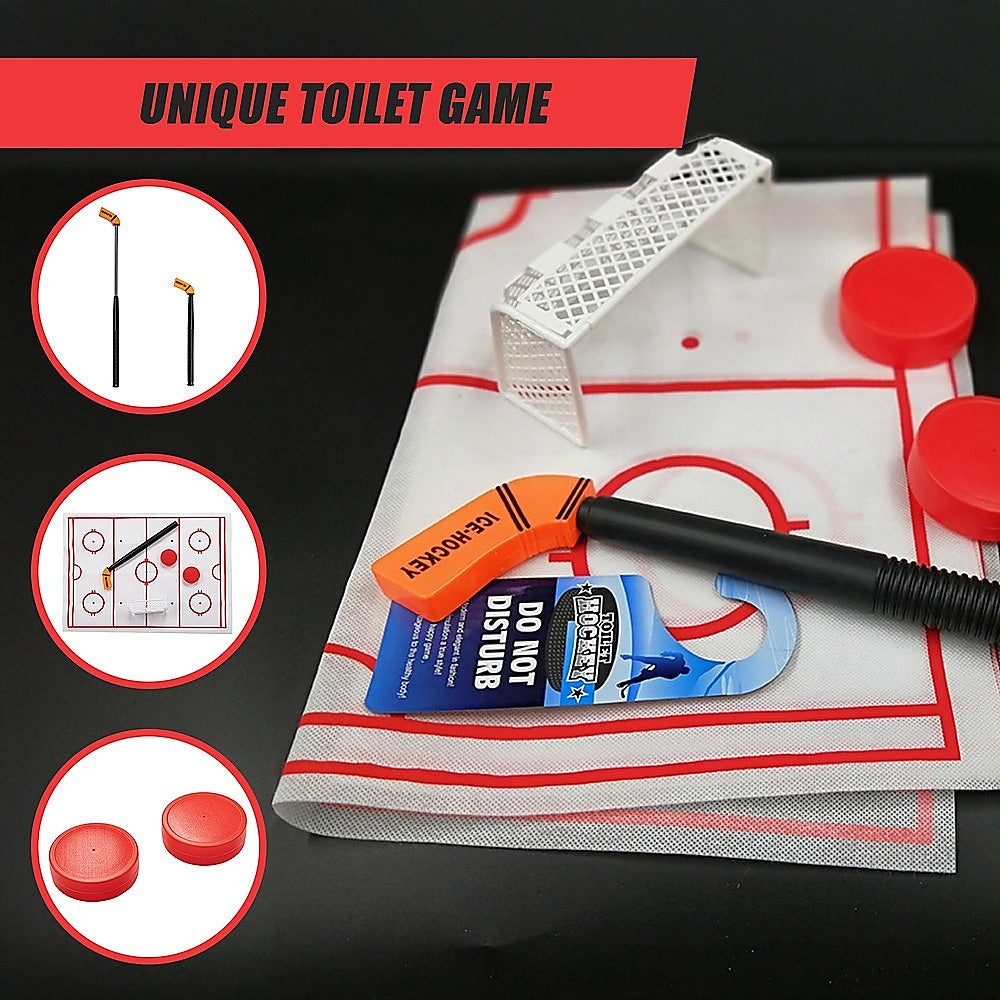 Hockey Game Toilet Bathroom Loo Entertainment Gift 9