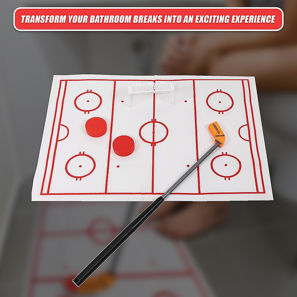 Hockey Game Toilet Bathroom Loo Entertainment Gift 10