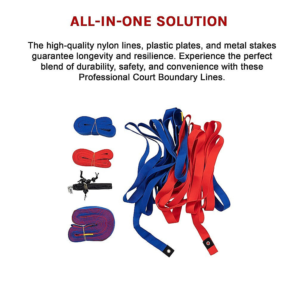 Professional Court Boundary Lines Beach Volleyball Beach Foot Volley Badminton 11