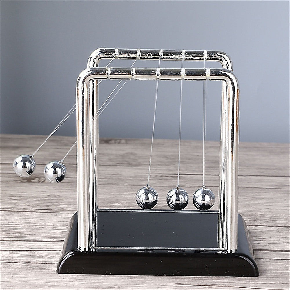Newton's Cradle Steel Balance Small Pendulum Physics Science 3