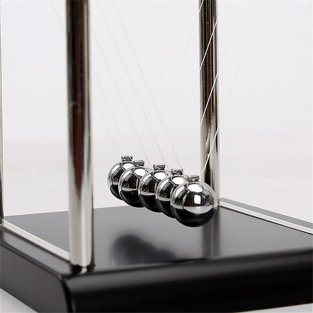 Newton's Cradle Steel Balance Small Pendulum Physics Science 6