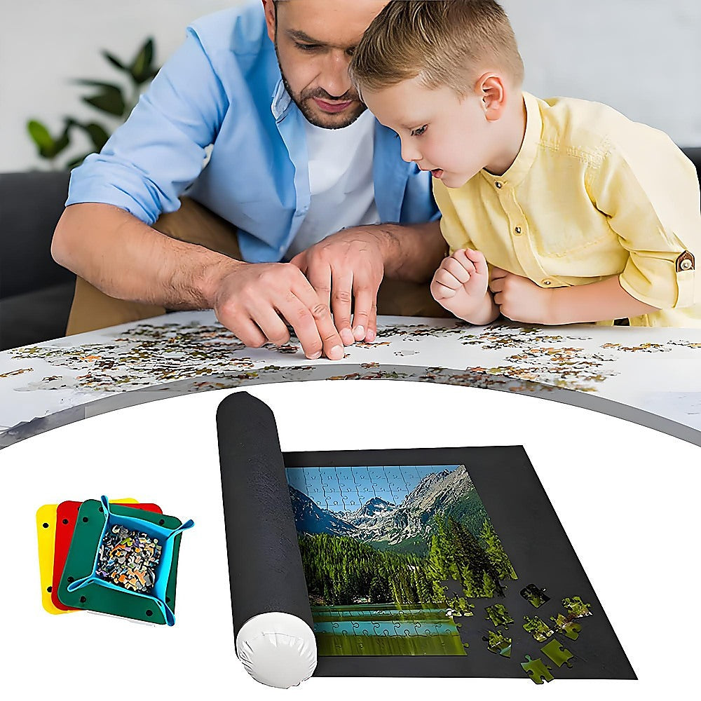 Jigsaw Puzzle Mats 1500pc Storage 7