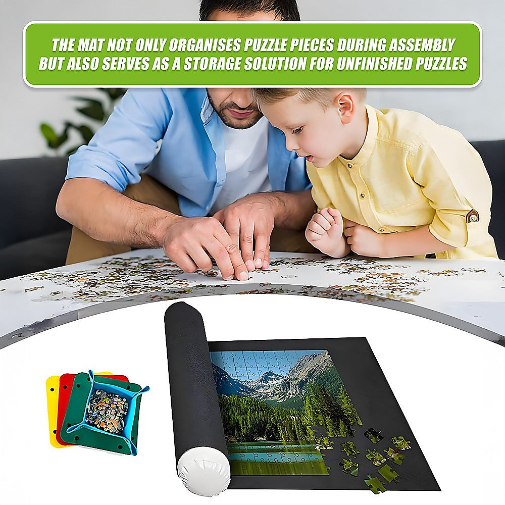 Jigsaw Puzzle Mats 1500pc Storage 9