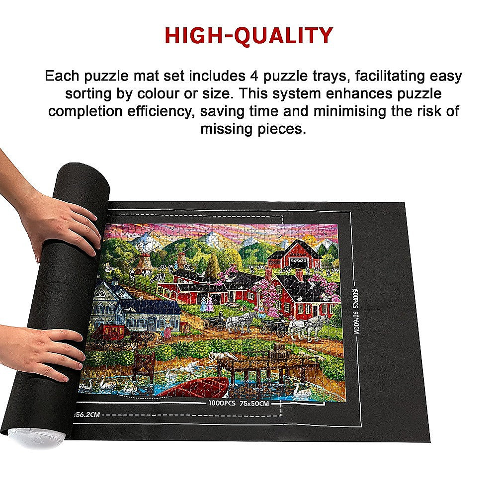 Jigsaw Puzzle Mats 1500pc Storage 11