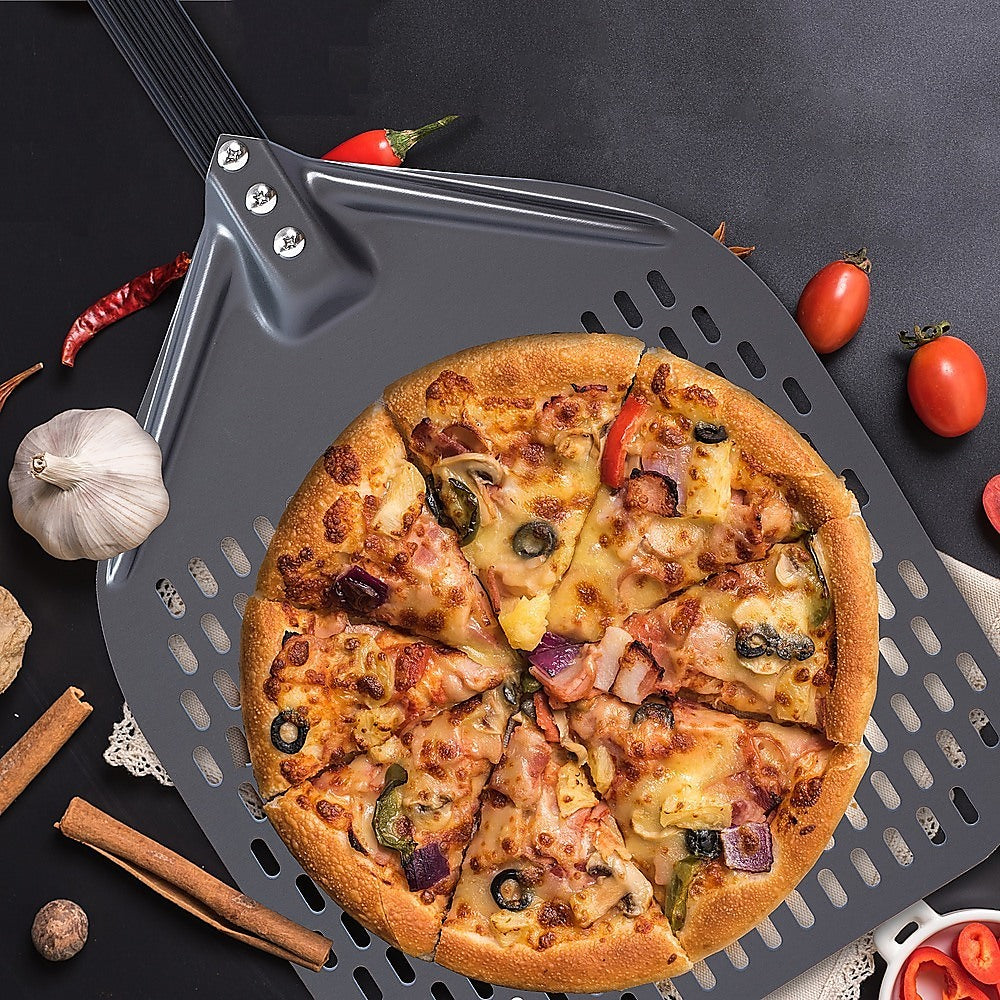 Pizza Paddle Peel Woodfire Outdoor Oven Aluminium 5