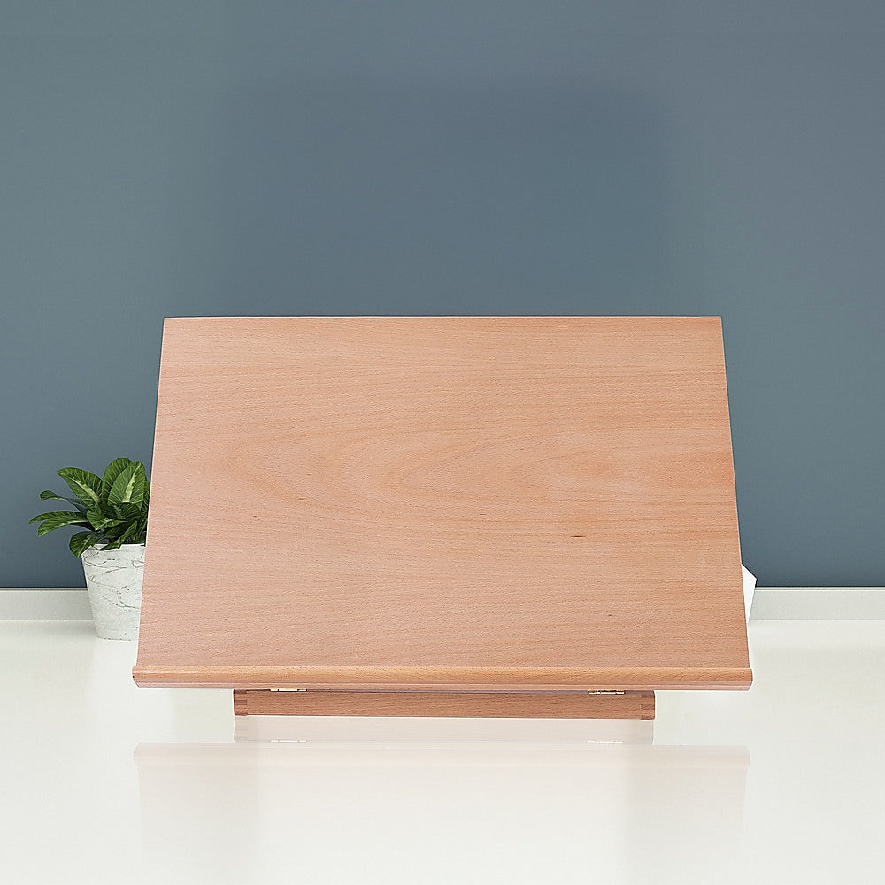 A2 Art & Craft Easel Table Wooden Drawing Board Artist Adjustable WorkStation 3