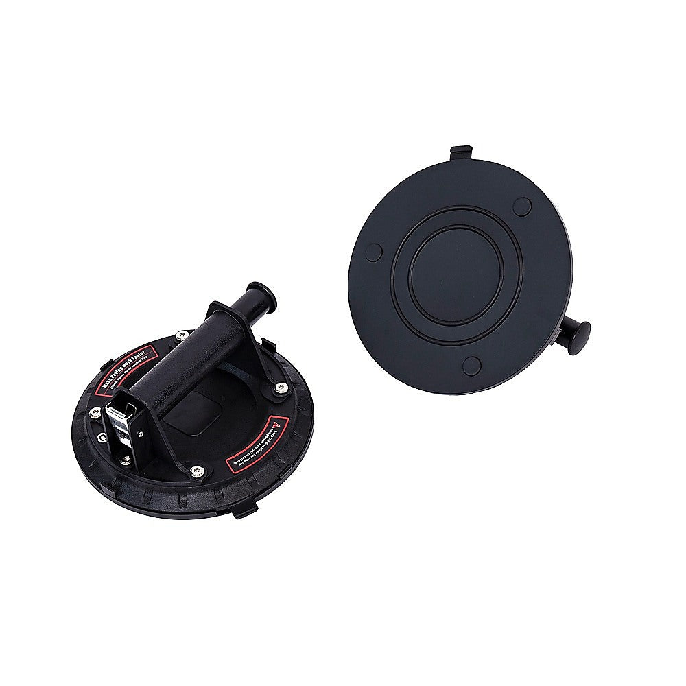 2x20cm 500kg Vacuum Suction Cup Glass Lifter Granite Sucker Pump Lift Heavy Duty 7