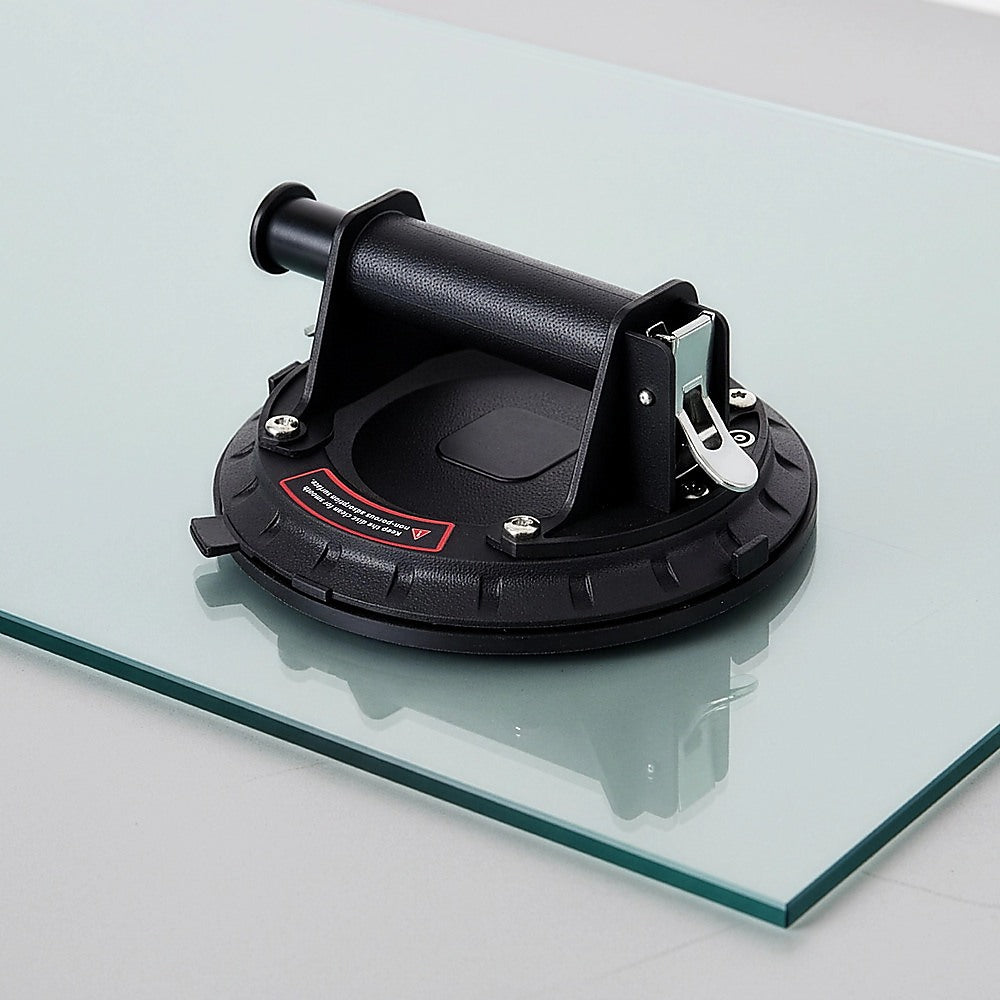 2x20cm 500kg Vacuum Suction Cup Glass Lifter Granite Sucker Pump Lift Heavy Duty 8