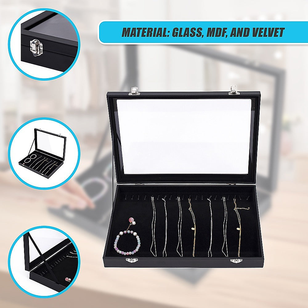 Jewellery Display Box Case for Rings Bracelets Necklaces Retail 9