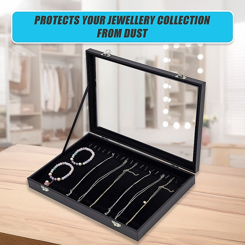 Jewellery Display Box Case for Rings Bracelets Necklaces Retail 10