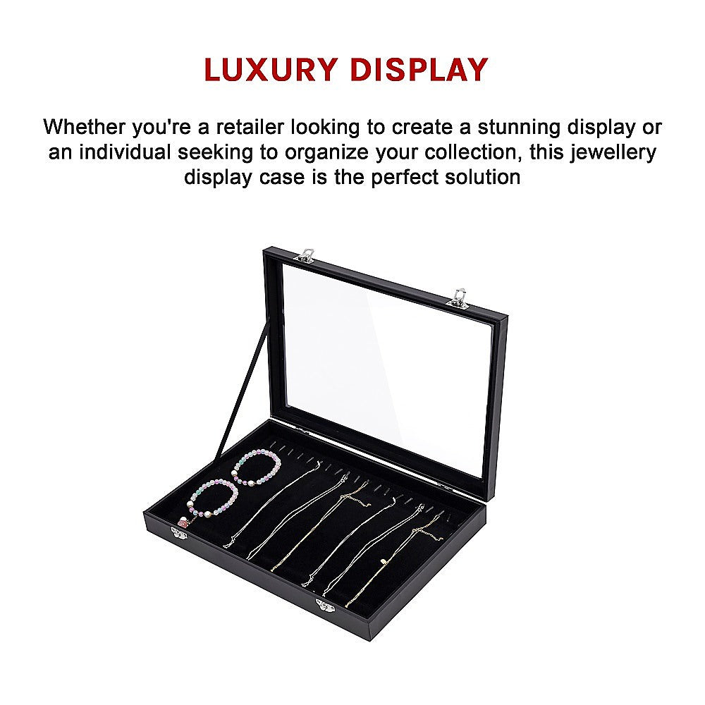 Jewellery Display Box Case for Rings Bracelets Necklaces Retail 12