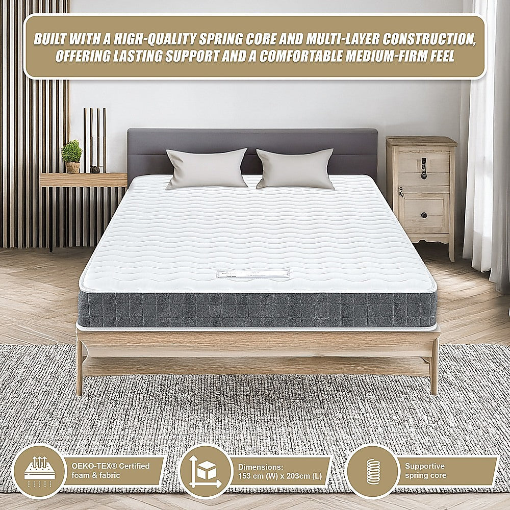 PALERMO Queen Memory Foam Mattress - OEKO-TEX® & CertiPUR-US® Certified 10