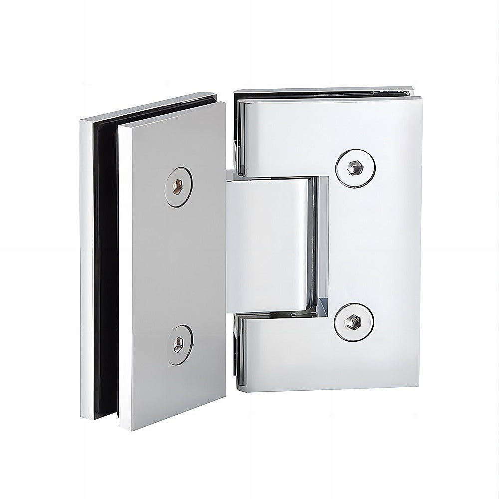 135 Degree Glass to Glass Stainless steel Square Shower Hinge in Chrome 4