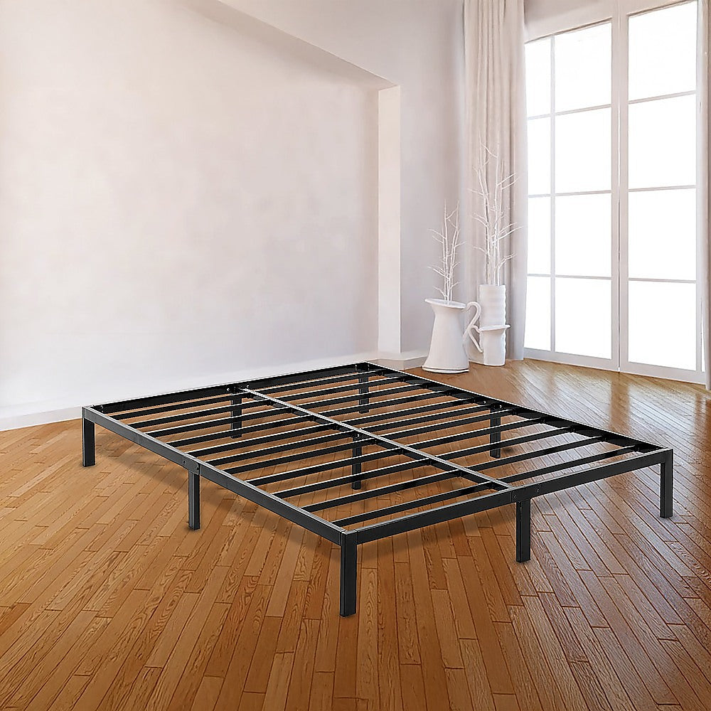 Queen Full Metal Bed Frame Base – Sturdy Steel Bed Base for Australian Mattress 3