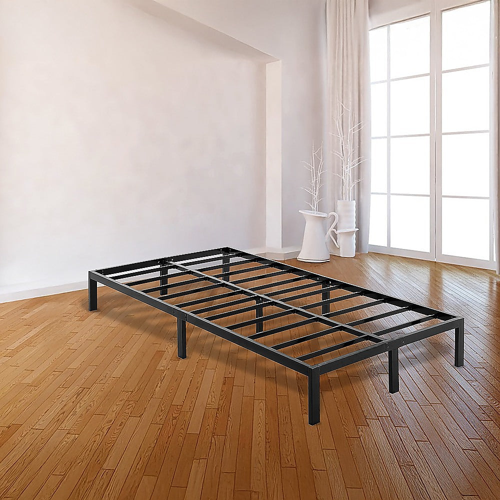King Single Full Metal Bed Frame Base – Sturdy Steel Bed Base for Australian Mattress 4