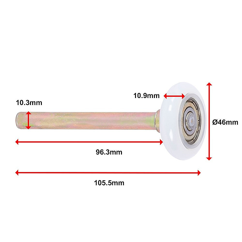 Garage Door Roller / Wheel / Heavy-duty 11 Ball Bearing 12 Pack 14