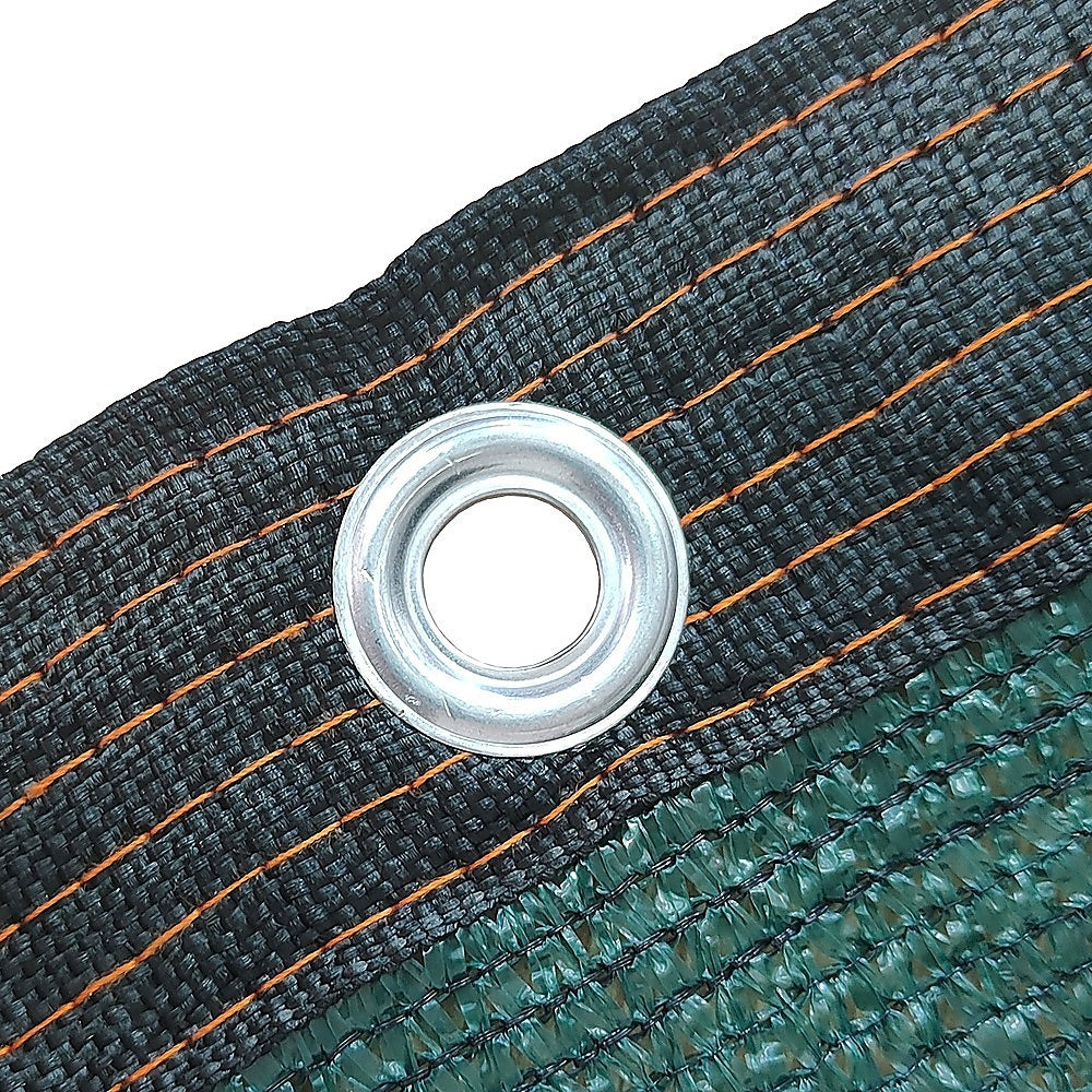 15m x 2m Fence Windscreen Privacy Screen Shade Cover Dark Green Fabric Mesh Garden 6