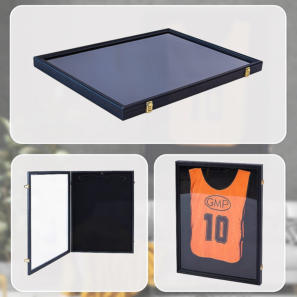 Jersey Display Frame Case 590 x 790 x 40mm Lockable JBox 9