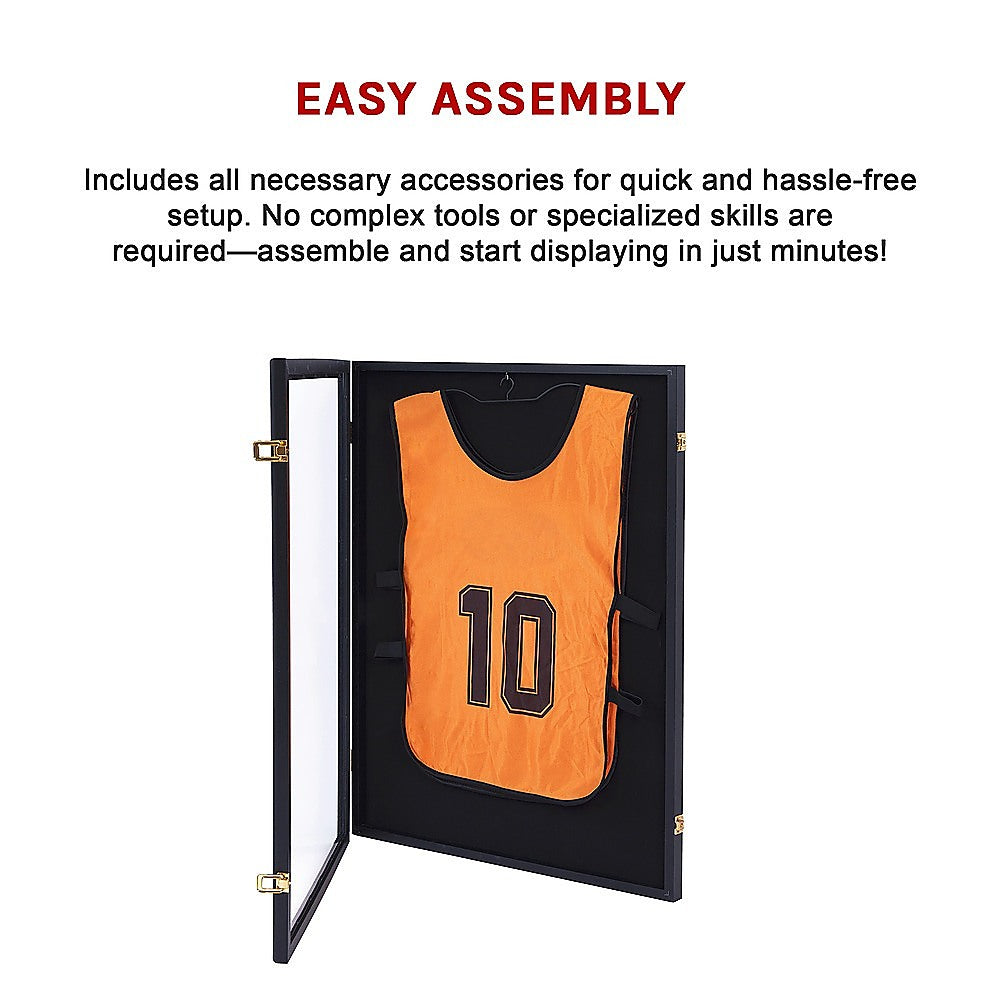 Jersey Display Frame Case 590 x 790 x 40mm Lockable JBox 13