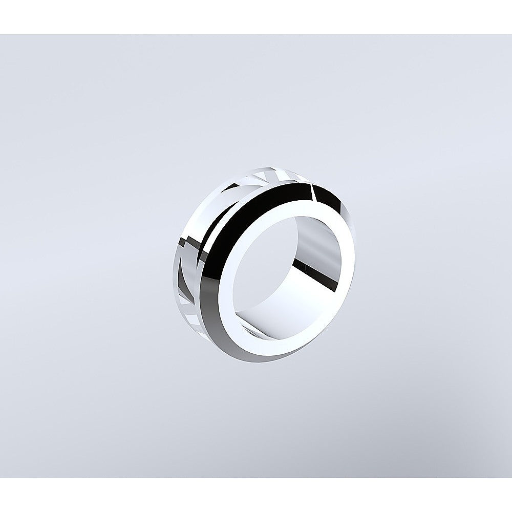 90x90cm Double Door Corner Shower with Chrome Channels and Brass Hinges 15