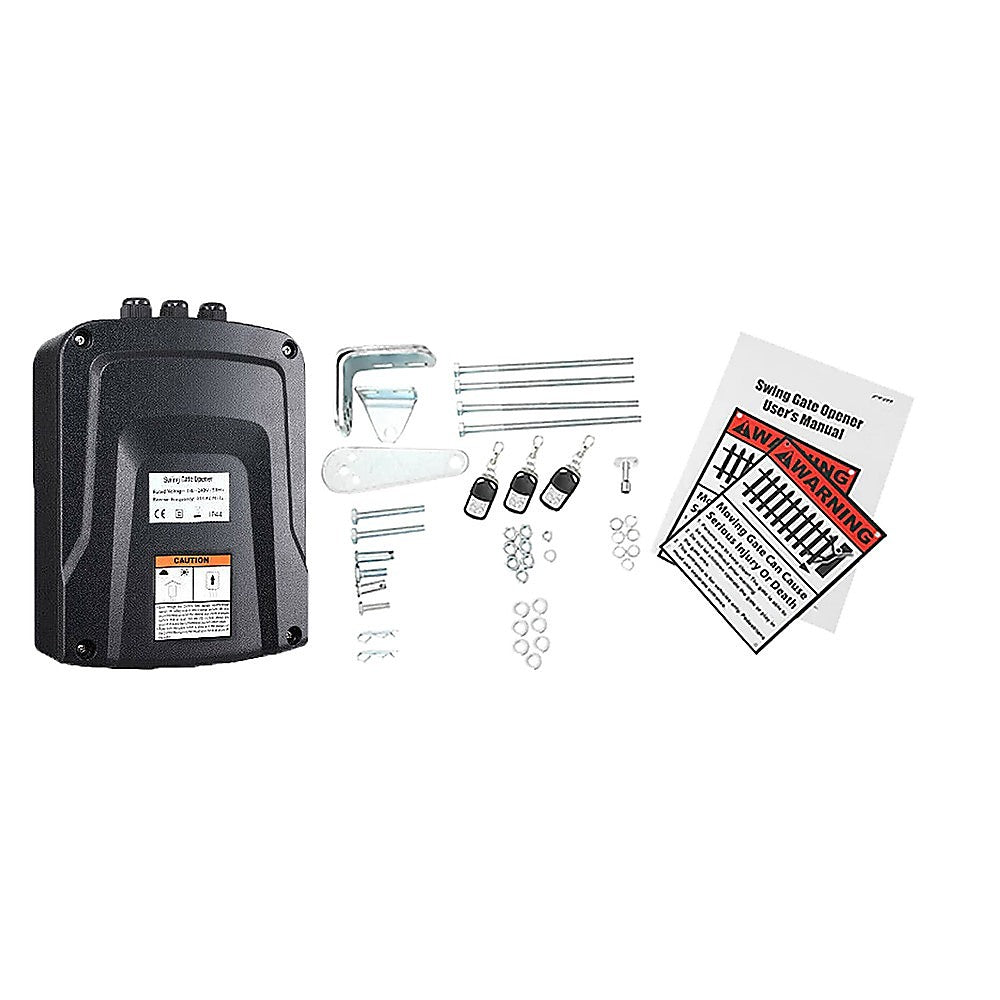 400KG Single Swing Auto Motor Remote Gate Opener 6