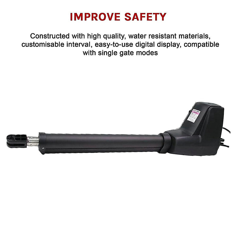 400KG Single Swing Auto Motor Remote Gate Opener 7