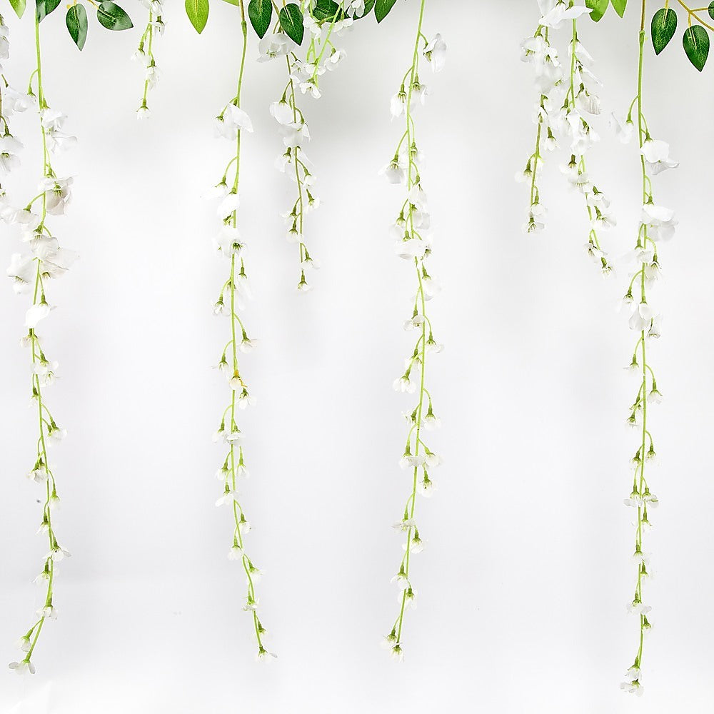 1M Artificial Flower Runner Arrangement Panel Wall Rose DIY Wedding Party Décor 3