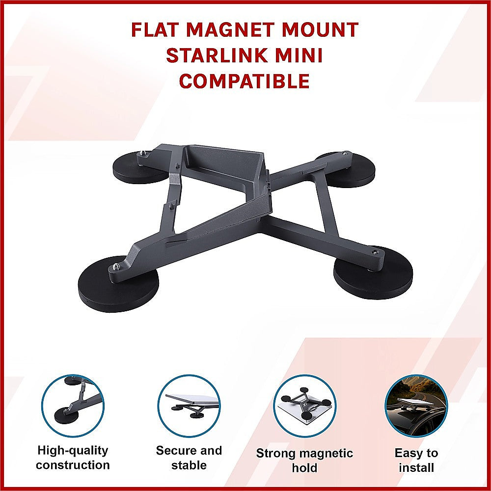 Flat Magnet Mount Starlink Mini Compatible 3