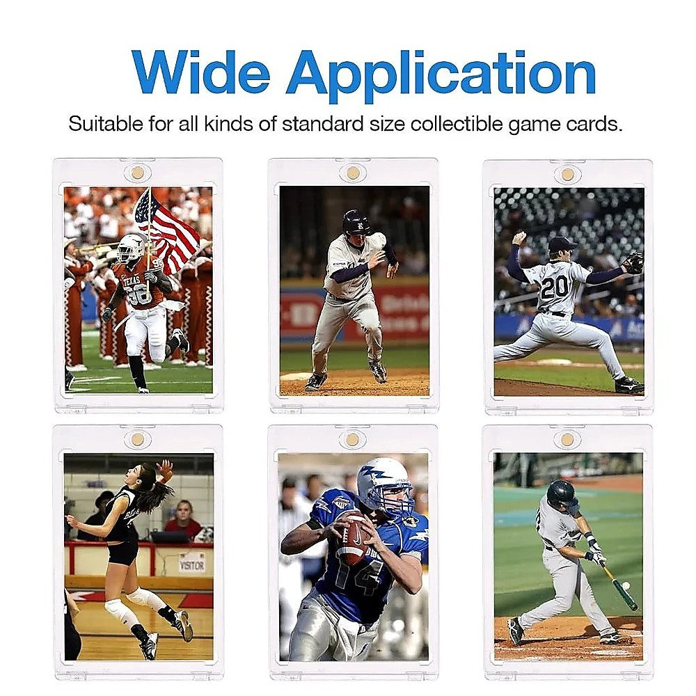 25 Pack Magnetic Card Holder For 35PT Trading Sports Cards 6