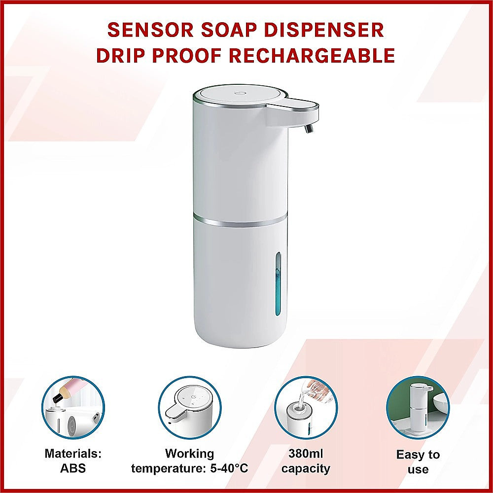 Sensor Soap Dispenser Drip Proof Rechargeable 3