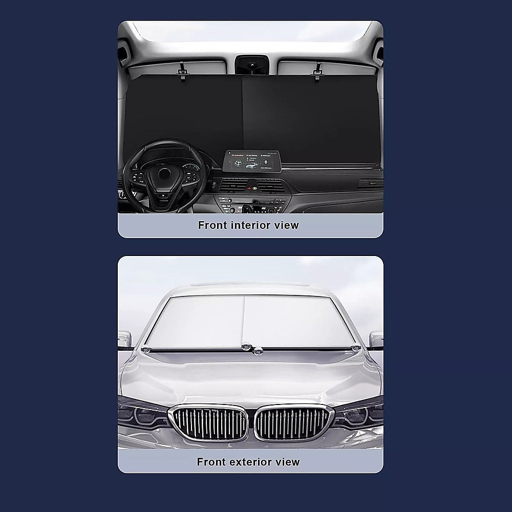 Retractable Sunshade for Car Windshield 4