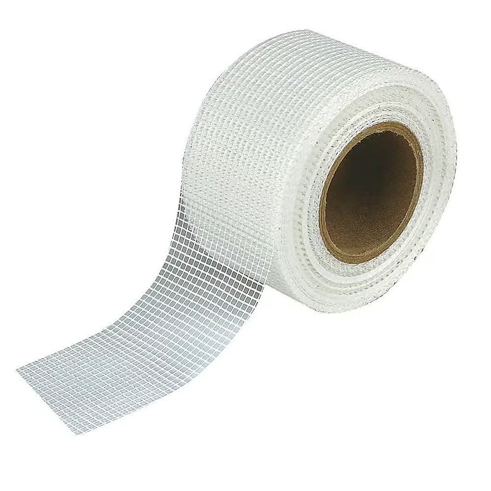 24-Pack Fibreglass Plasterboard Joint Tapes – 50mm x 90m Drywall Mesh Rolls 6