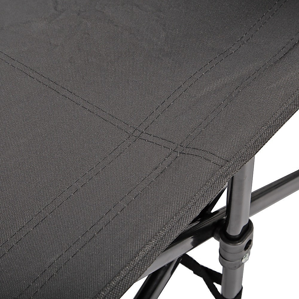 Camping Bed Elevated Cot with Mattress – Foldable Outdoor Sleeping Bed for Adults 6