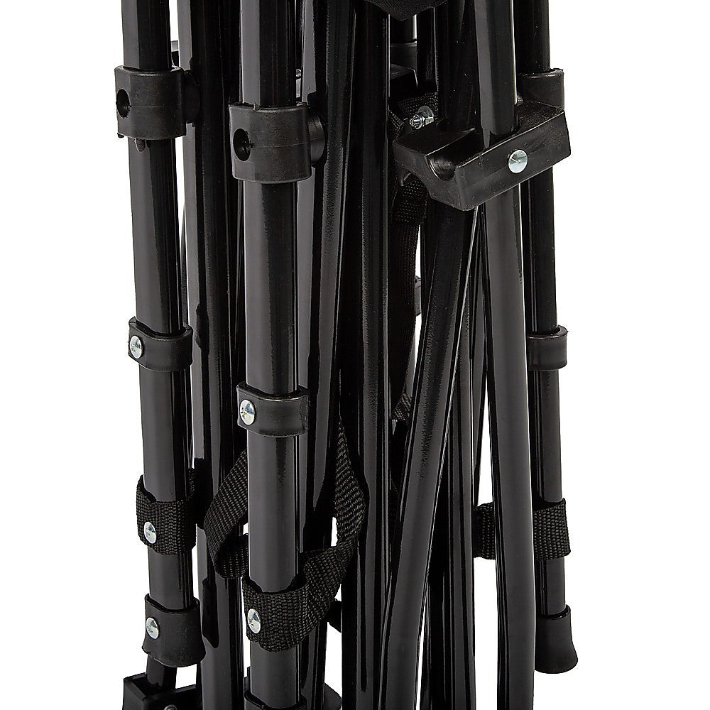 Camping Bed Elevated Cot with Mattress – Foldable Outdoor Sleeping Bed for Adults 9