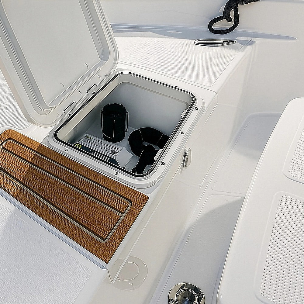 606 x 353mm White Boat Access Hatch – Marine Deck Inspection Lid for Boat, Yacht & RV Use 5