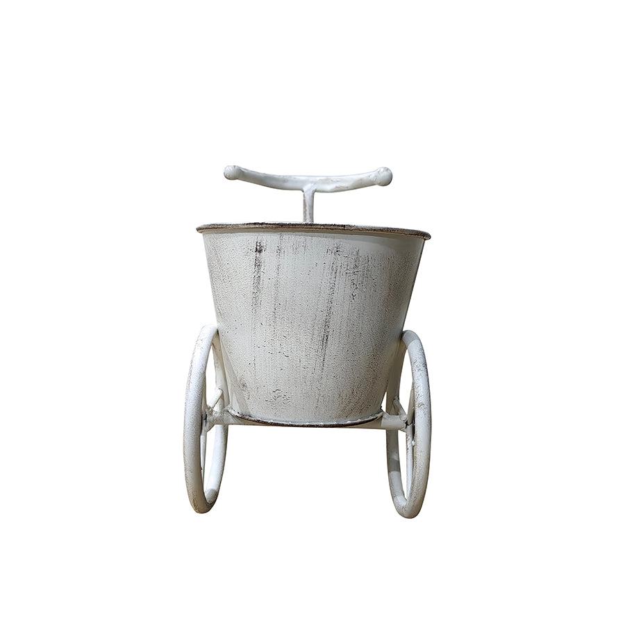 French Country Triangle w Pot Planter 21cm 3