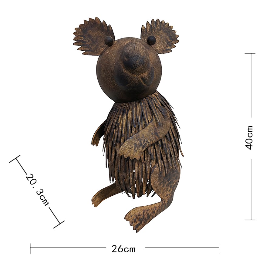 Cute Koala Decorative Statue 40cm 5