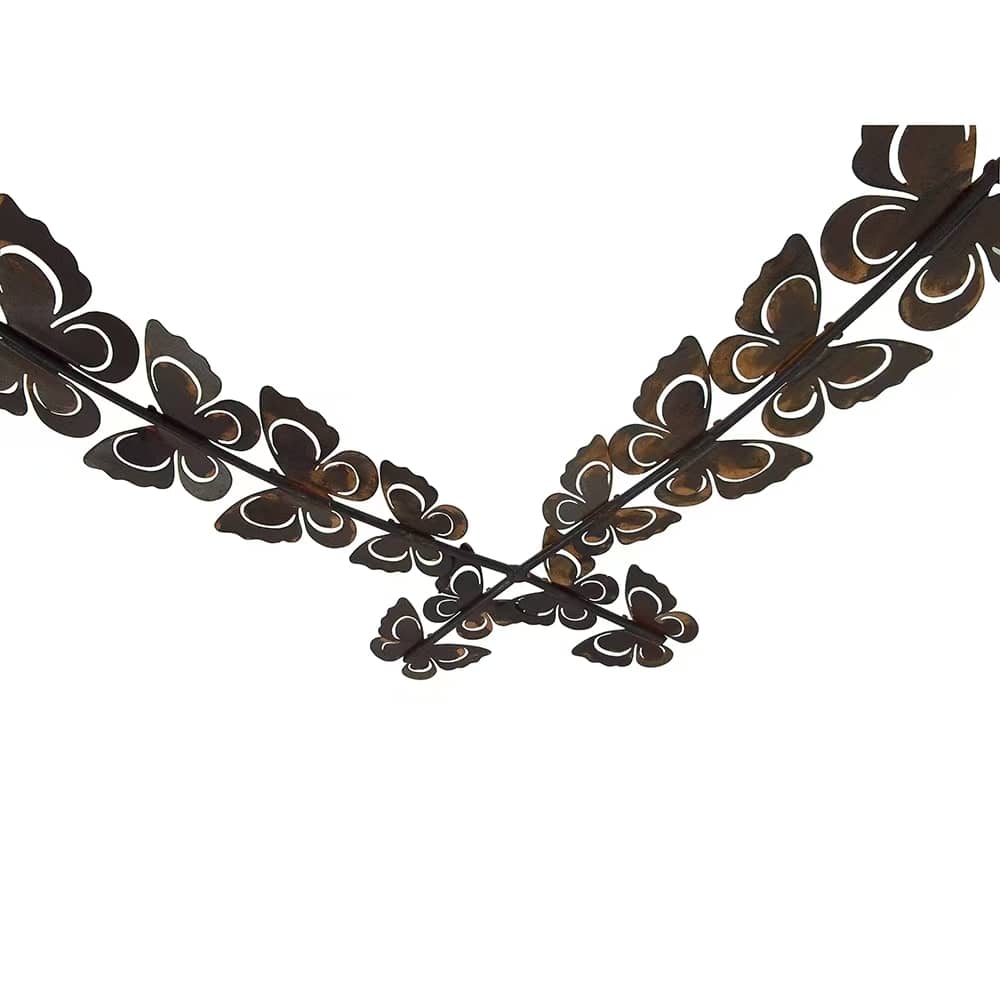 Flutter Of Butterflies As Heart Wall Art 48cm 4