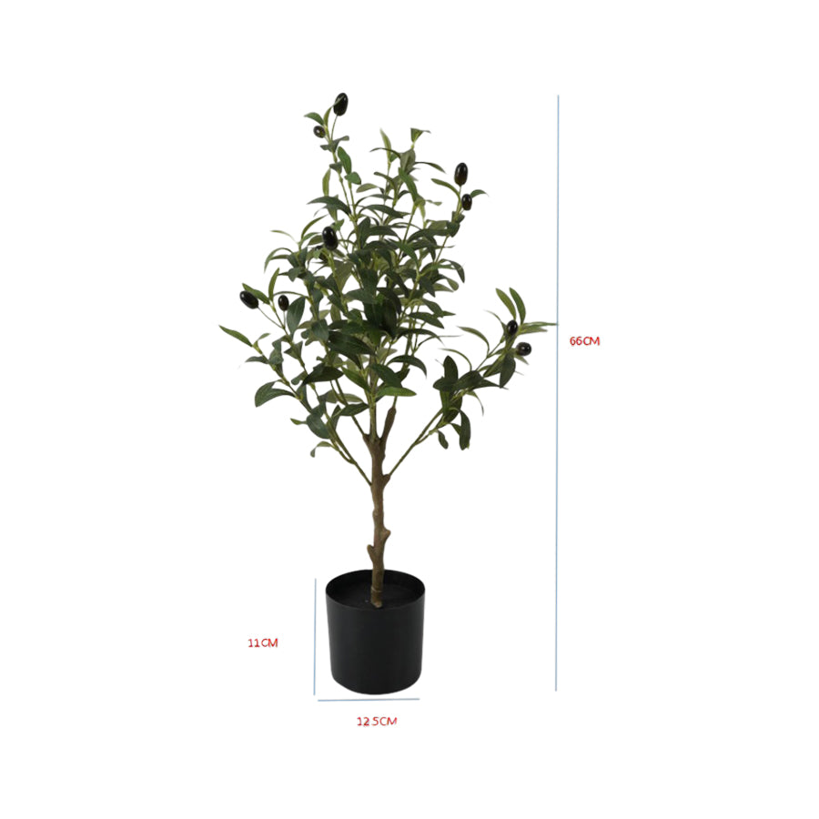 Potted Artificial Olive Tree 65cm