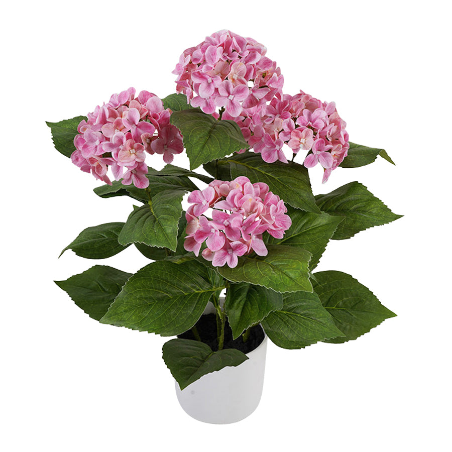 Potted Artificial Hydrangea 50cm 3