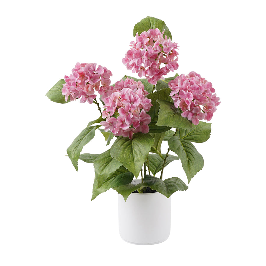 Potted Artificial Hydrangea 50cm 4