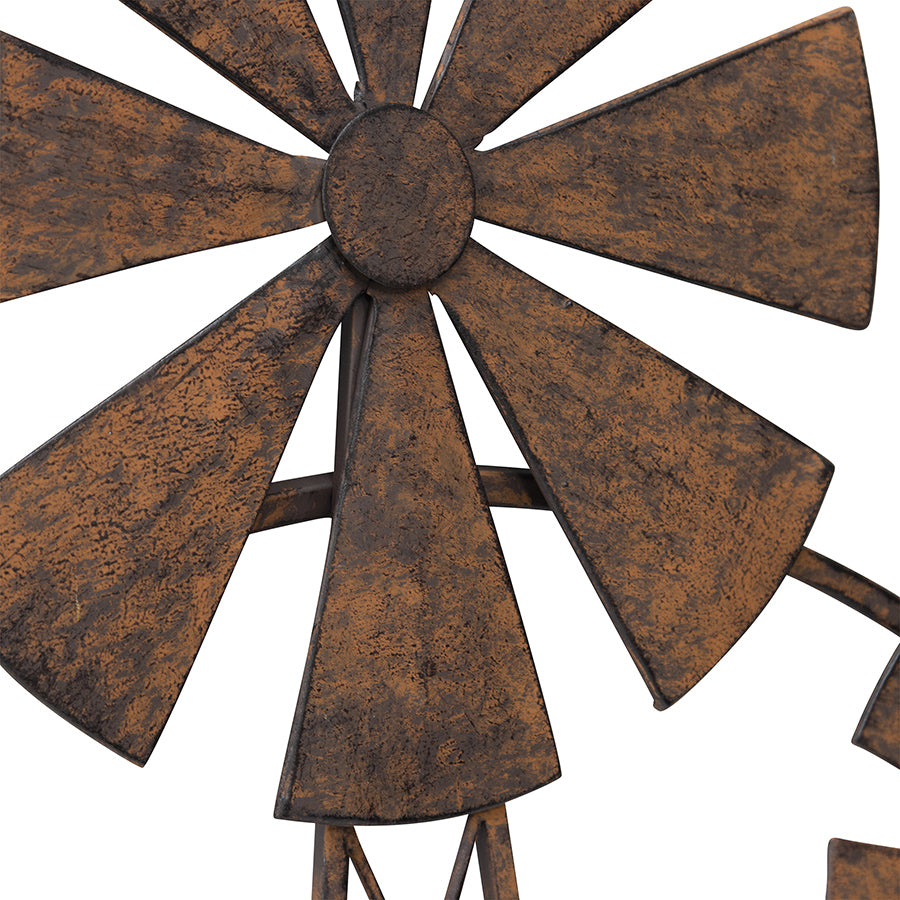 Contemporary 3 Windmill Wall Art 81cm 3