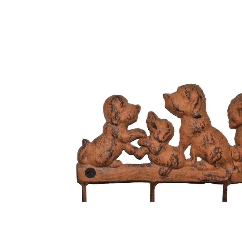 Cute Dogs 5 Hooks Wall Hanging 22cm 5