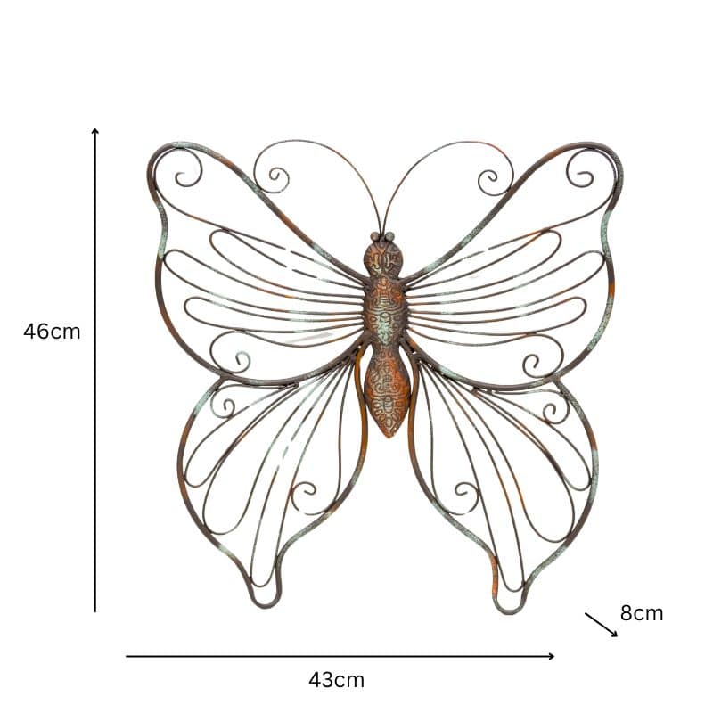 Stylish Design Wall Hanging Butterfly 46cm 5