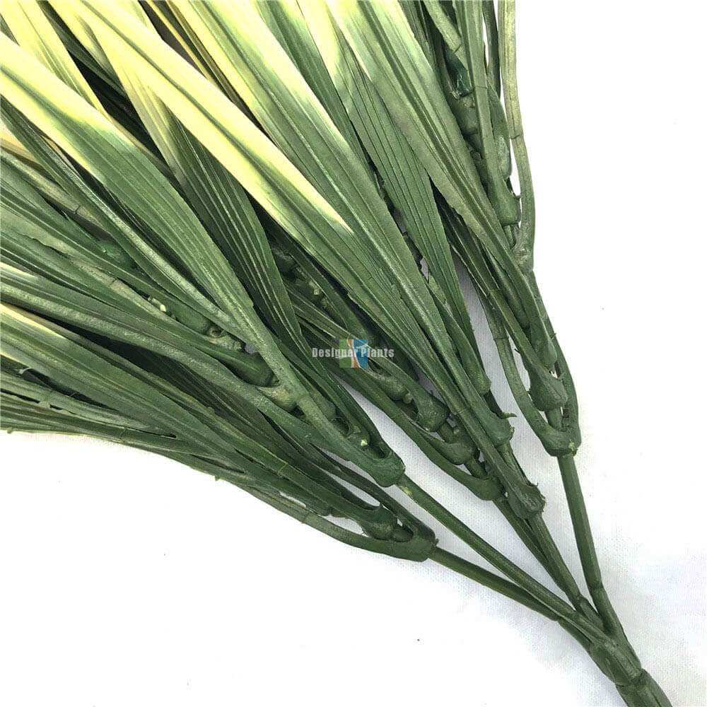 Yellow Tipped Grass Stem UV Resistant 35cm 3