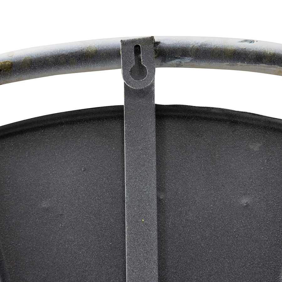 Large Antique White Roman Numeral Wall Clock 84cm 4